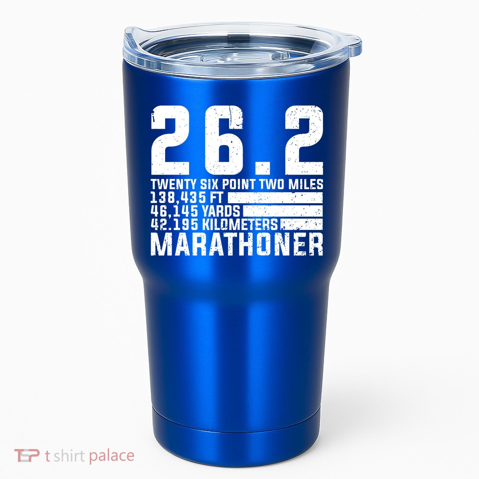 Cool Marathon Art Marathoner Running 26 2 Finisher Meaningful Gift Tumbler