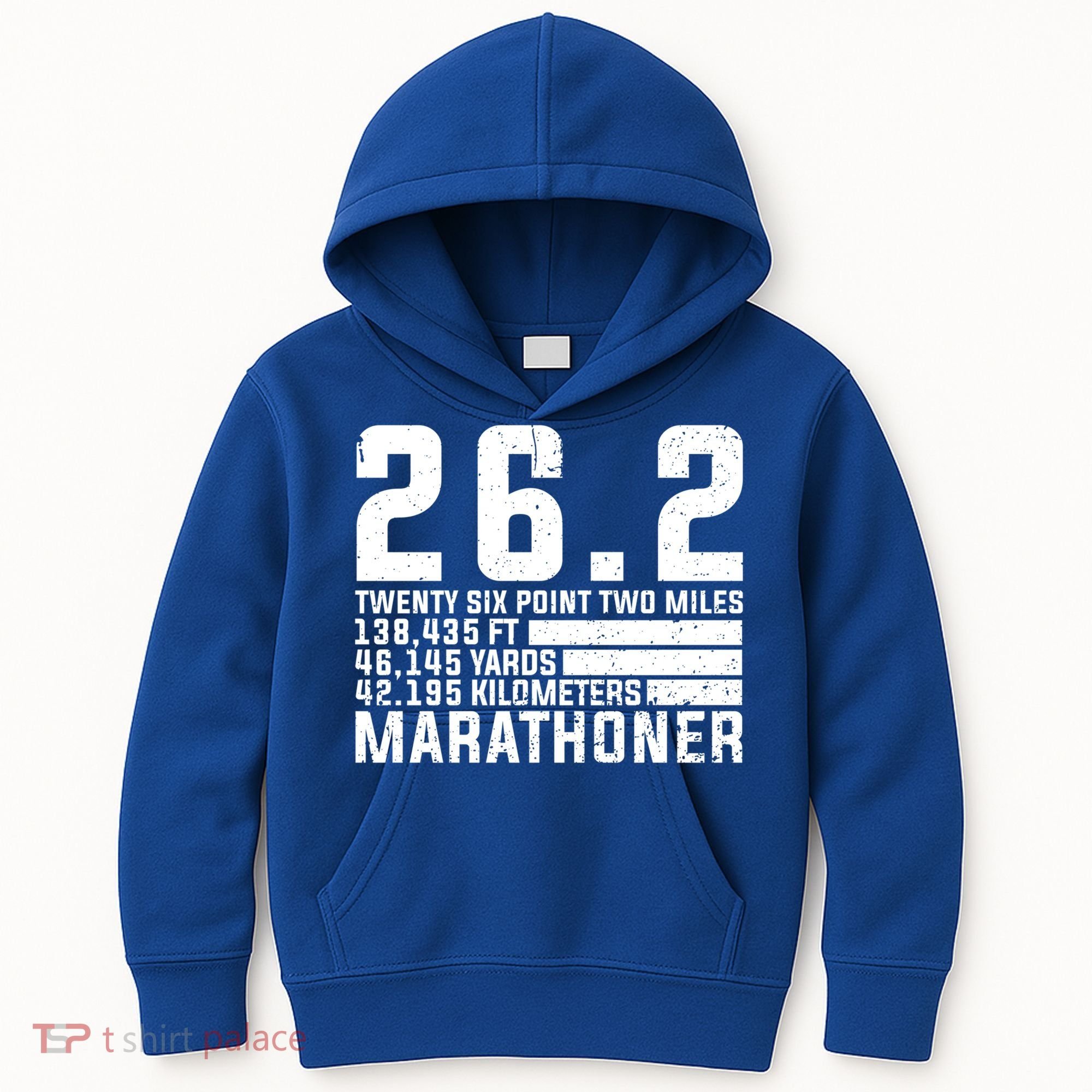 Cool Marathon Art Marathoner Running 26 2 Finisher Meaningful Gift Kids Hoodie