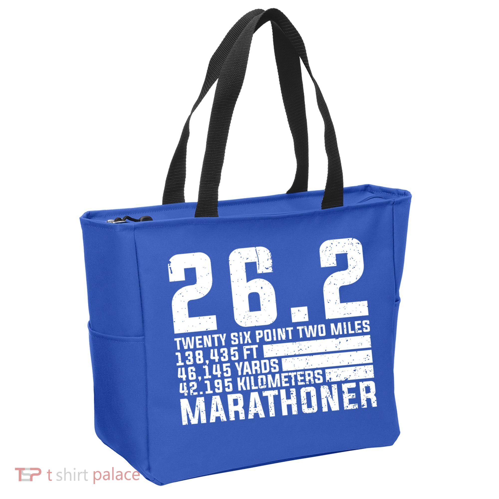 Cool Marathon Art Marathoner Running 26 2 Finisher Meaningful Gift Tote Bag