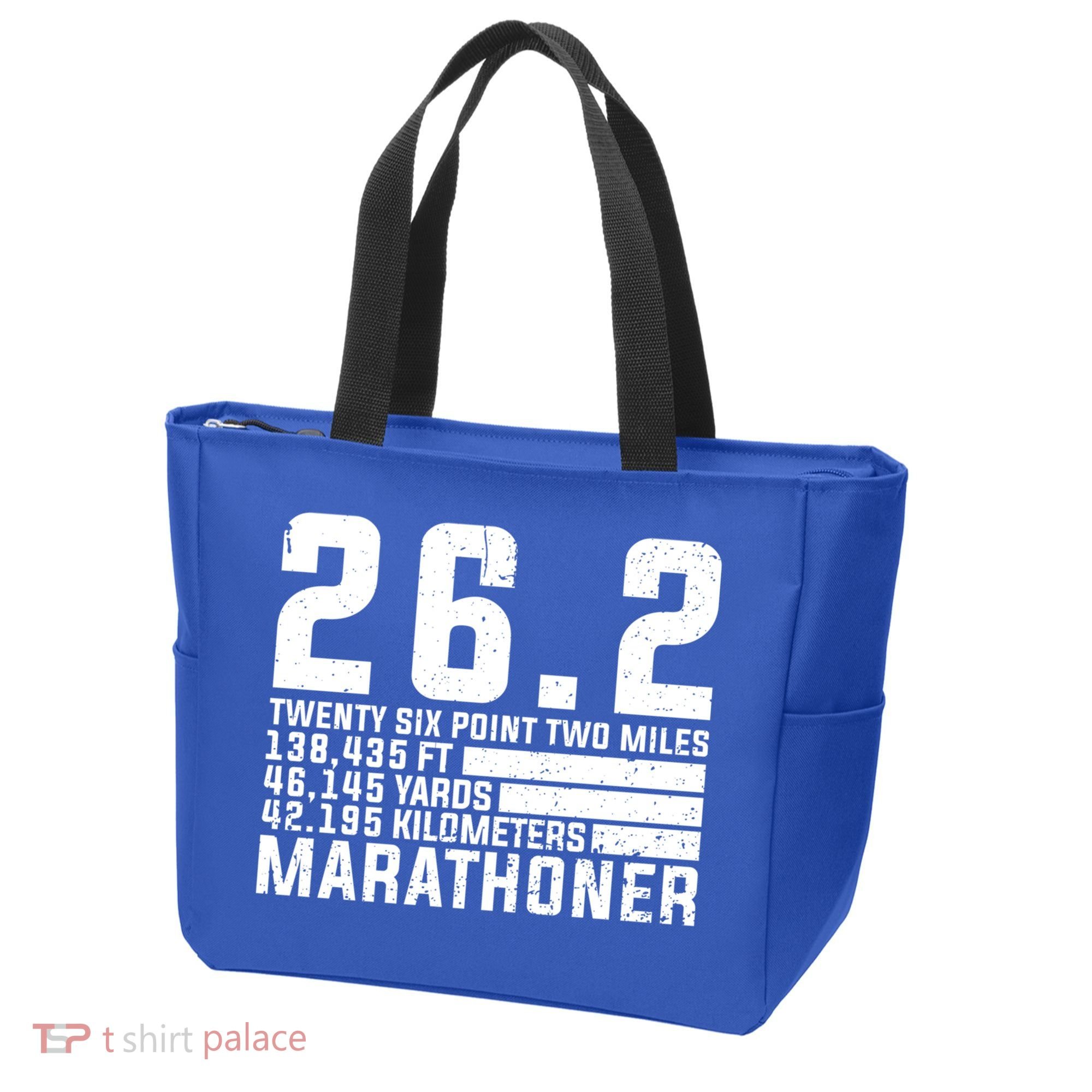 Cool Marathon Art Marathoner Running 26 2 Finisher Meaningful Gift Tote Bag