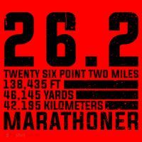 Cool Marathon Art Marathoner Running 26 2 Finisher Meaningful Gift Santa Hat thumb 1