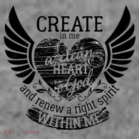 Creat Me A Clean Heart O God And Renew A Right Spirit Within Me Toddler Hoodie thumb 2