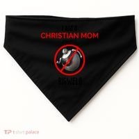 Christian Mom Against Bigweld USA-Made Doggie Bandana thumb 0