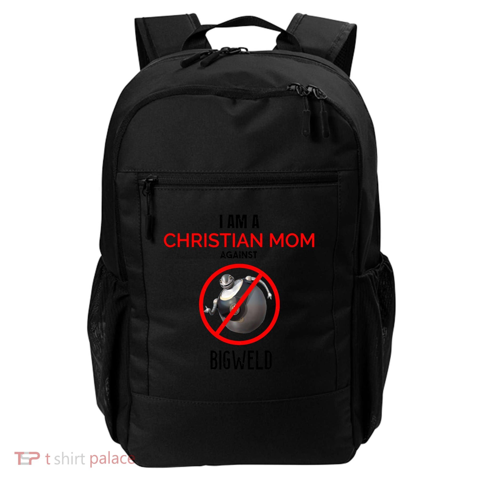 Christian Mom Against Bigweld Backpack