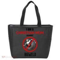 Christian Mom Against Bigweld Tote Bag thumb 0