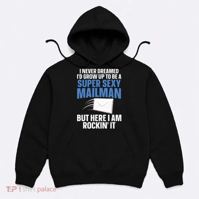 Cool Mailman Art For Postal Worker Post Office Mail Hoodie