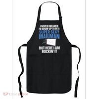 Cool Mailman Art For Postal Worker Post Office Mail Apron thumb 0
