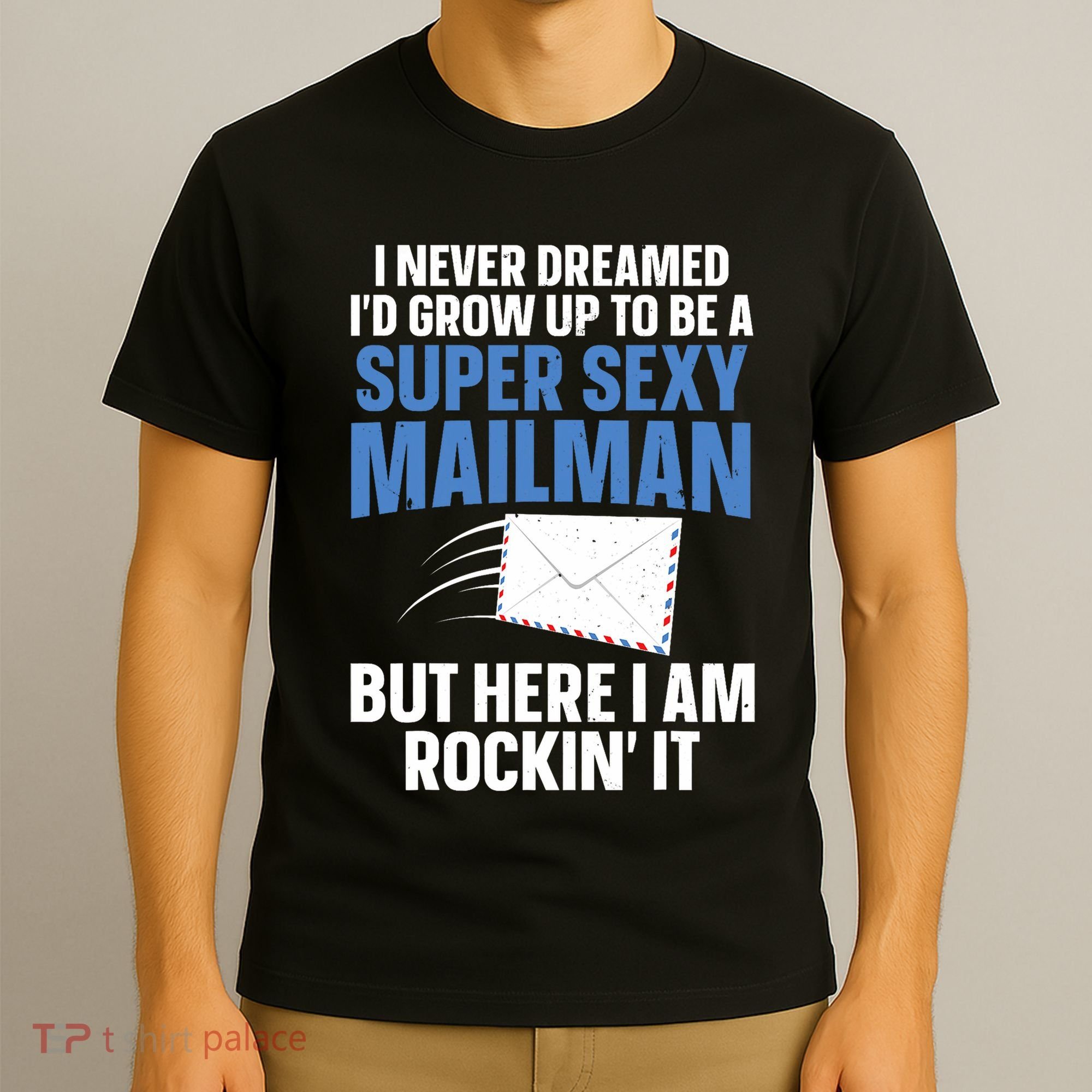 Cool Mailman Art For Postal Worker Post Office Mail T-Shirt
