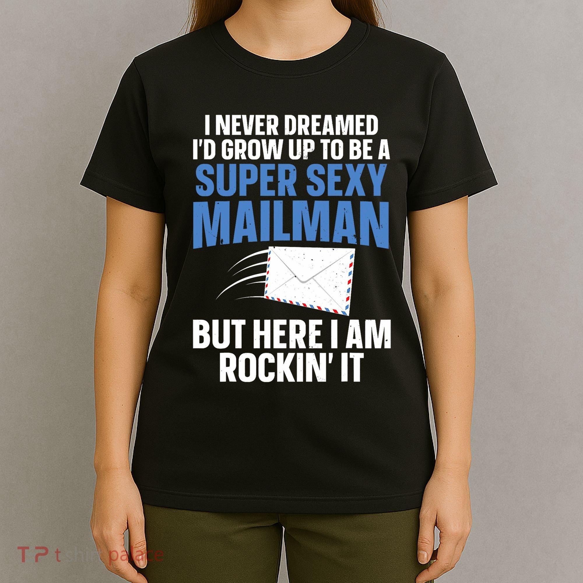 Cool Mailman Art For Postal Worker Post Office Mail T-Shirt