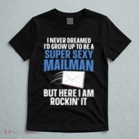 Cool Mailman Art For Postal Worker Post Office Mail T-Shirt thumb 5