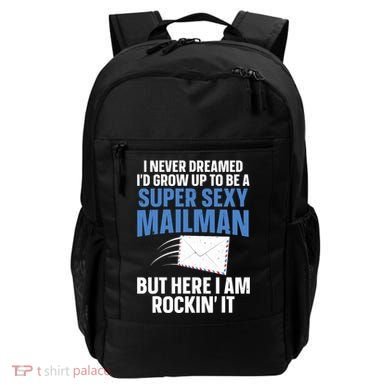 Cool Mailman Art For Postal Worker Post Office Mail Backpack
