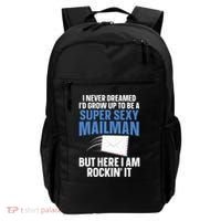 Cool Mailman Art For Postal Worker Post Office Mail Backpack thumb 0