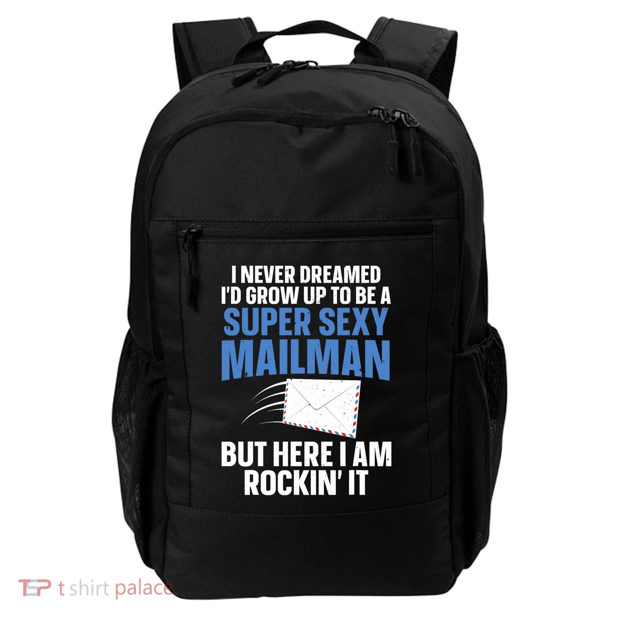Cool Mailman Art For Postal Worker Post Office Mail Backpack