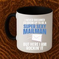 Cool Mailman Art For Postal Worker Post Office Mail Coffee Mug thumb 2