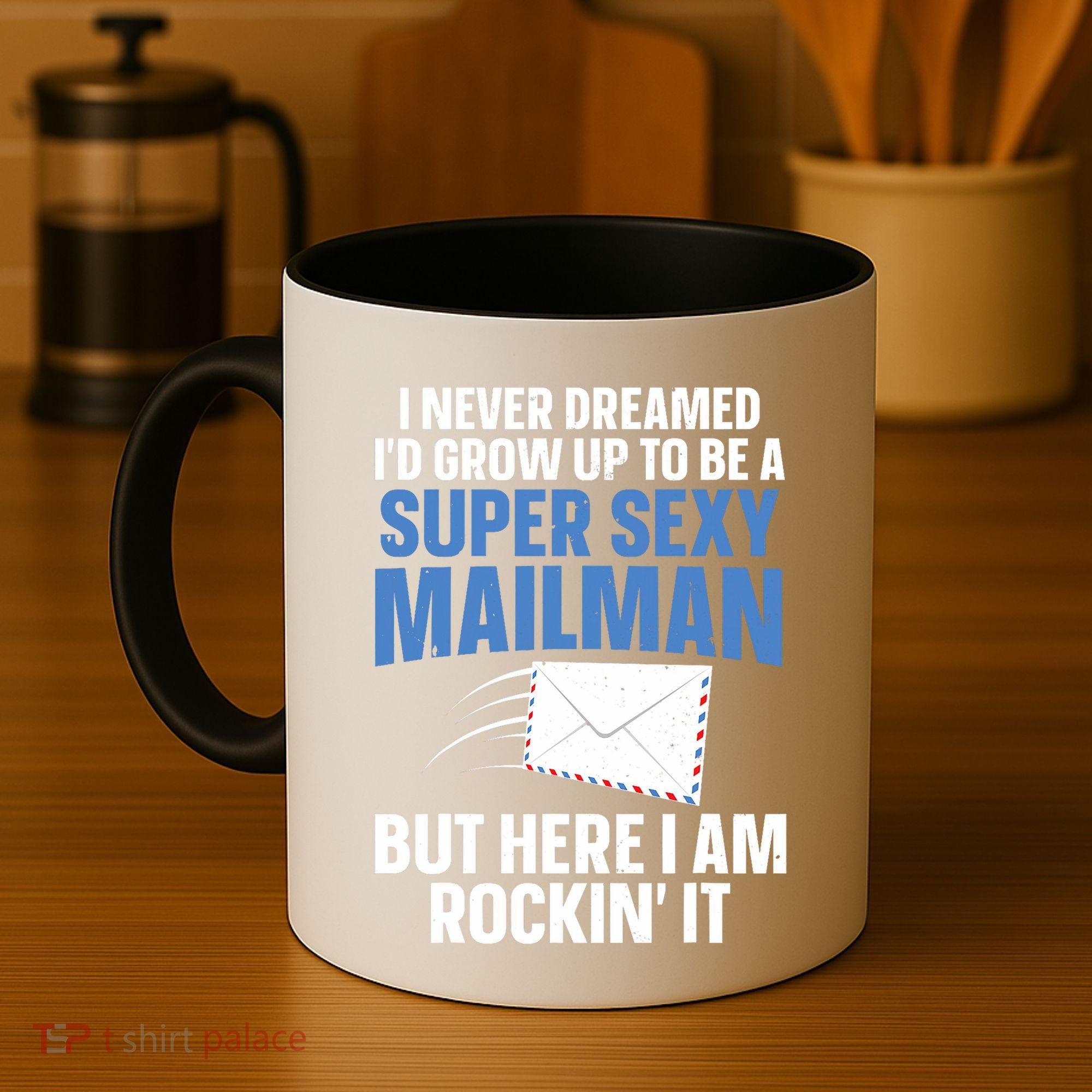 Cool Mailman Art For Postal Worker Post Office Mail Coffee Mug