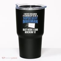 Cool Mailman Art For Postal Worker Post Office Mail Tumbler thumb 0