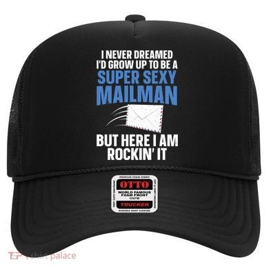 Cool Mailman Art For Postal Worker Post Office Mail Hat