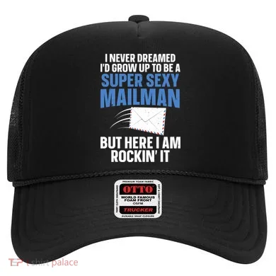 Cool Mailman Art For Postal Worker Post Office Mail Hat