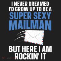 Cool Mailman Art For Postal Worker Post Office Mail Golf Towel thumb 3