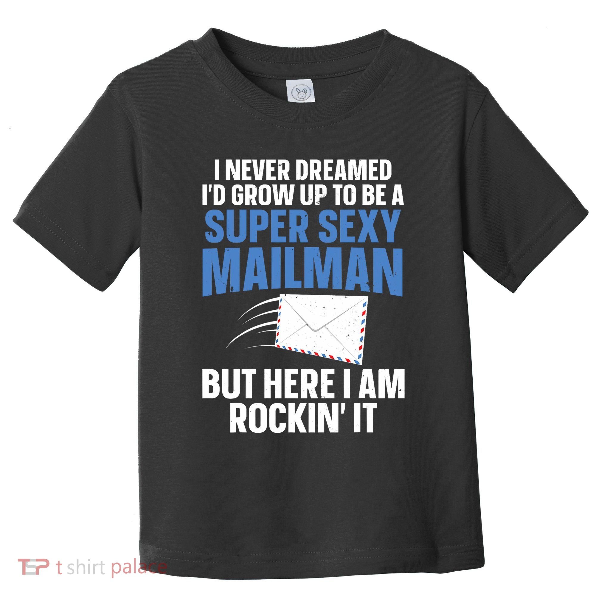 Cool Mailman Art For Postal Worker Post Office Mail Toddler T-Shirt