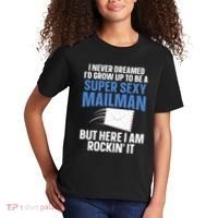 Cool Mailman Art For Postal Worker Post Office Mail Kids T-Shirt thumb 2