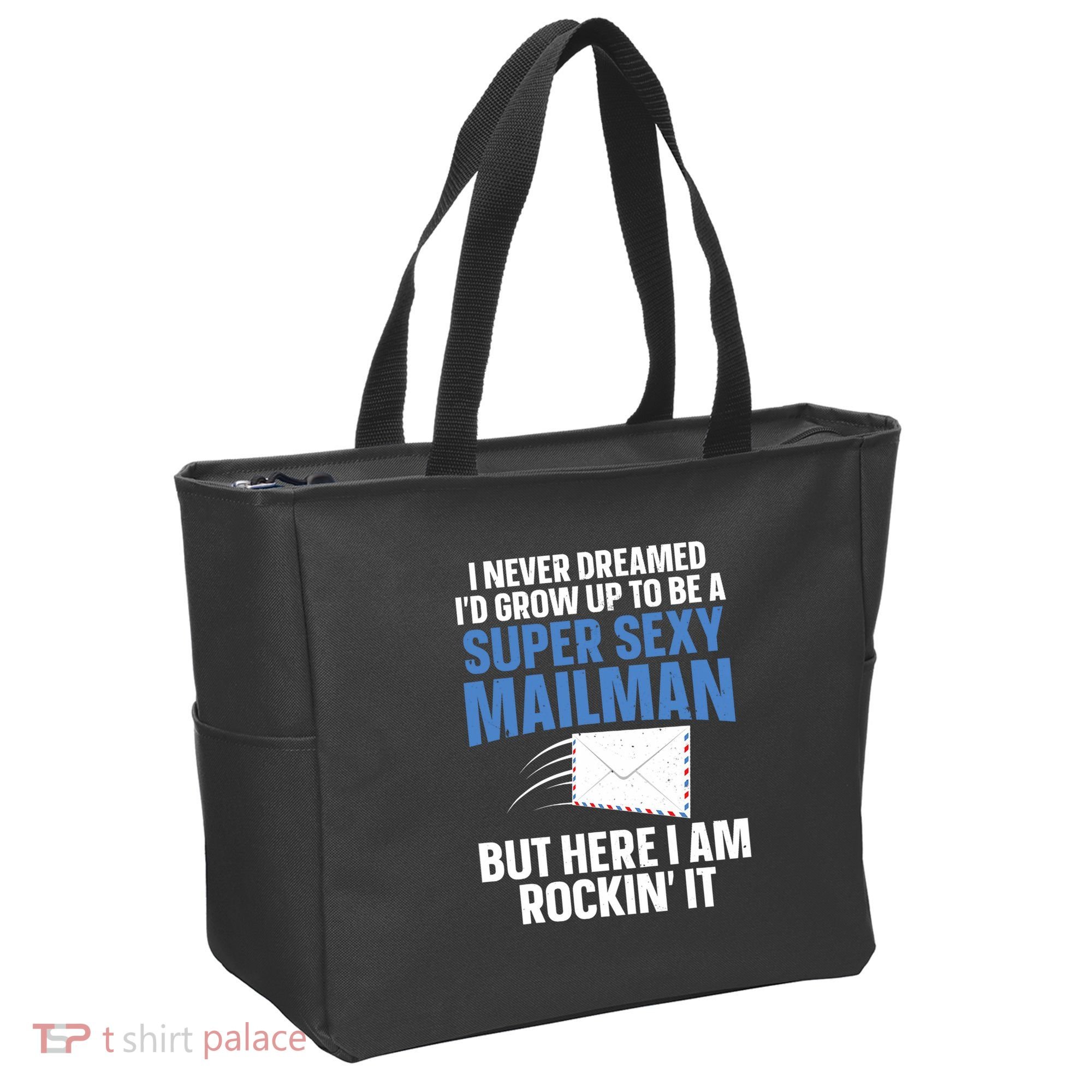 Cool Mailman Art For Postal Worker Post Office Mail Tote Bag