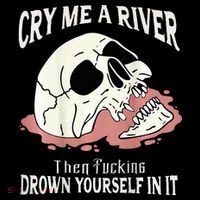 Cry Me A River Then Drown Yourself In It Baby Bodysuit thumb 2