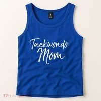 Cute Martial Arts Mother Gift For Mma Moms Taekwondo Mom Gift Tank Top thumb 2
