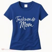 Cute Martial Arts Mother Gift For Mma Moms Taekwondo Mom Gift Women's T-Shirt thumb 0