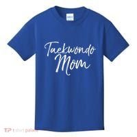 Cute Martial Arts Mother Gift For Mma Moms Taekwondo Mom Gift Kids T-Shirt thumb 0