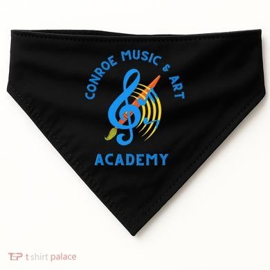 Conroe Music And Art Academy USA-Made Doggie Bandana