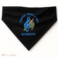 Conroe Music And Art Academy USA-Made Doggie Bandana thumb 0