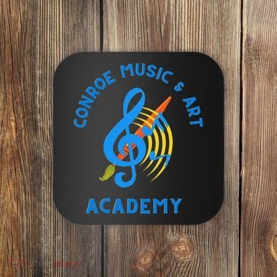 Conroe Music And Art Academy Coaster