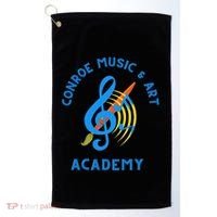 Conroe Music And Art Academy Golf Towel thumb 0