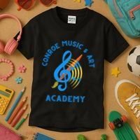 Conroe Music And Art Academy Kids T-Shirt thumb 3
