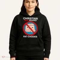 Christian Mom Against Fat Chodes Funny Jesus Hoodie thumb 5