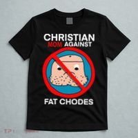 Christian Mom Against Fat Chodes Funny Jesus T-Shirt thumb 5