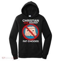 Christian Mom Against Fat Chodes Funny Jesus Women's Hoodie thumb 0