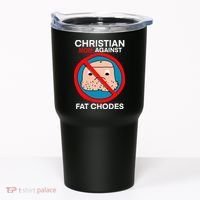 Christian Mom Against Fat Chodes Funny Jesus Tumbler thumb 0