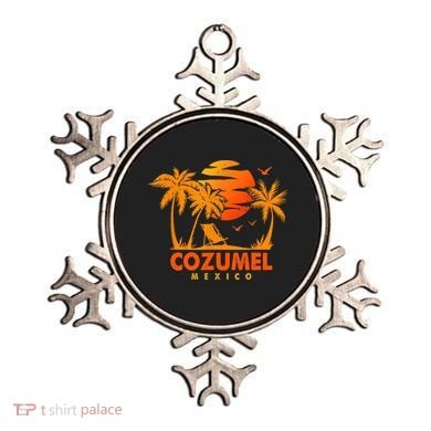 COZUMEL Mexico Beach Vacation Spring Break Honeymoon Vintage Ornament