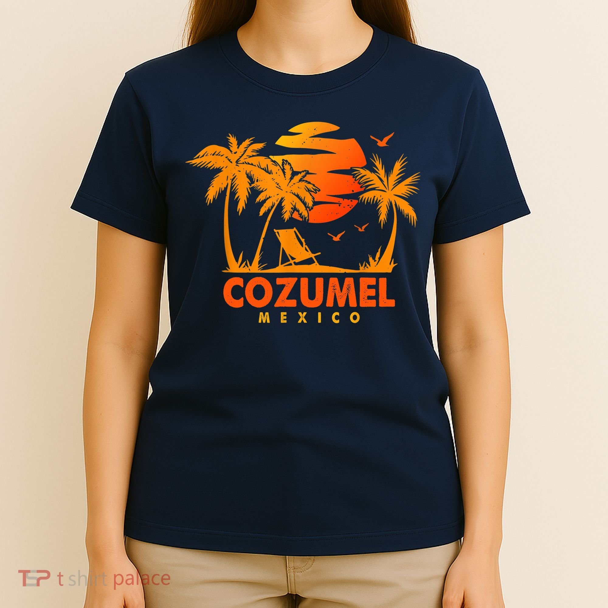 COZUMEL Mexico Beach Vacation Spring Break Honeymoon Vintage T-Shirt