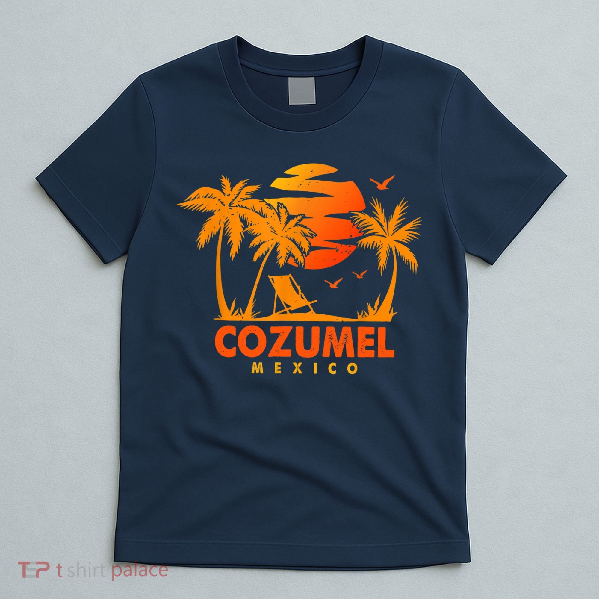 COZUMEL Mexico Beach Vacation Spring Break Honeymoon Vintage T-Shirt