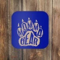 Cool Momma Bear Funny Wild Animal Lover Mothers Day Gift Coaster thumb 0