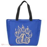 Cool Momma Bear Funny Wild Animal Lover Mothers Day Gift Tote Bag thumb 0