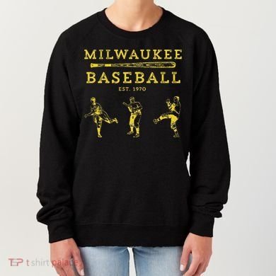 Classic Milwaukee Baseball Fan Retro Women's Sweatshirt