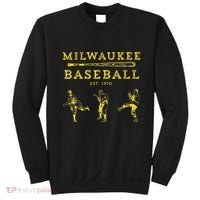 Classic Milwaukee Baseball Fan Retro Sweatshirt thumb 0