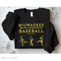 Classic Milwaukee Baseball Fan Retro Sweatshirt thumb 2