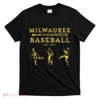 Classic Milwaukee Baseball Fan Retro T-Shirt thumb 0