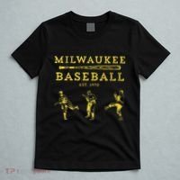 Classic Milwaukee Baseball Fan Retro T-Shirt thumb 5