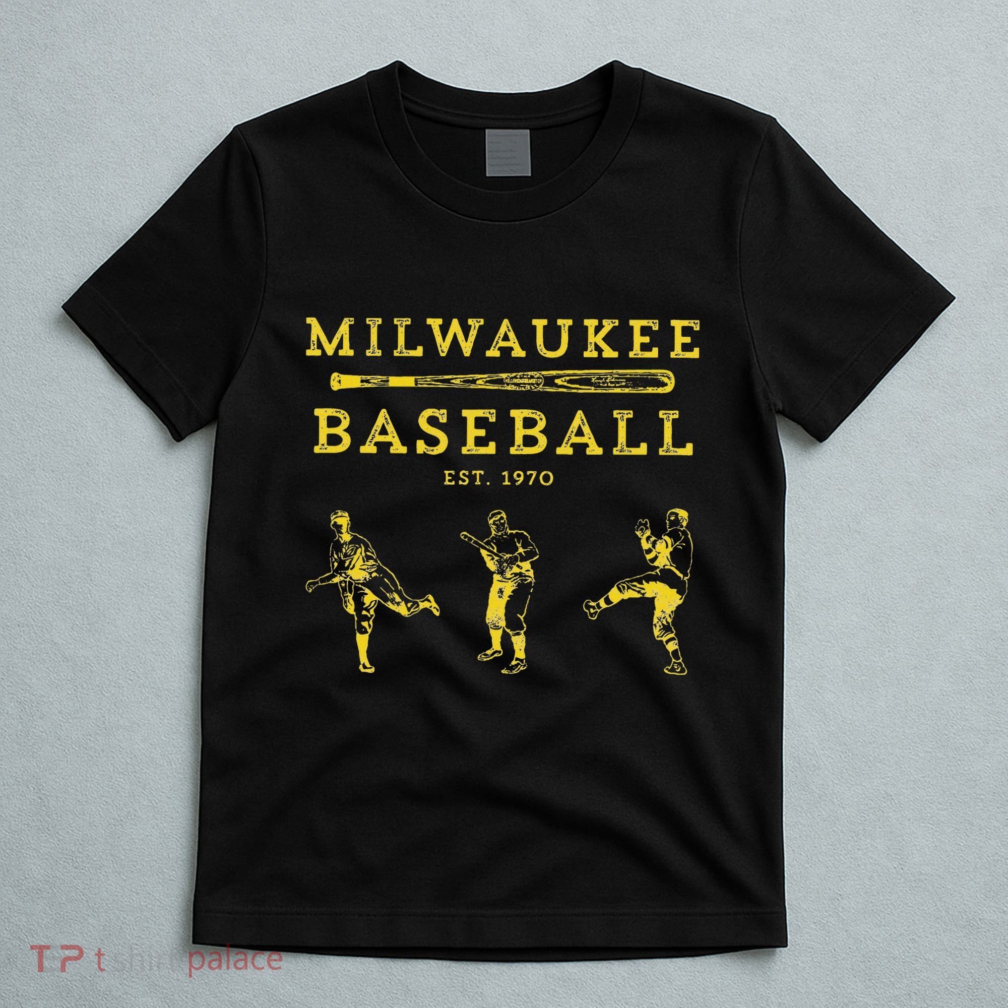 Classic Milwaukee Baseball Fan Retro T-Shirt